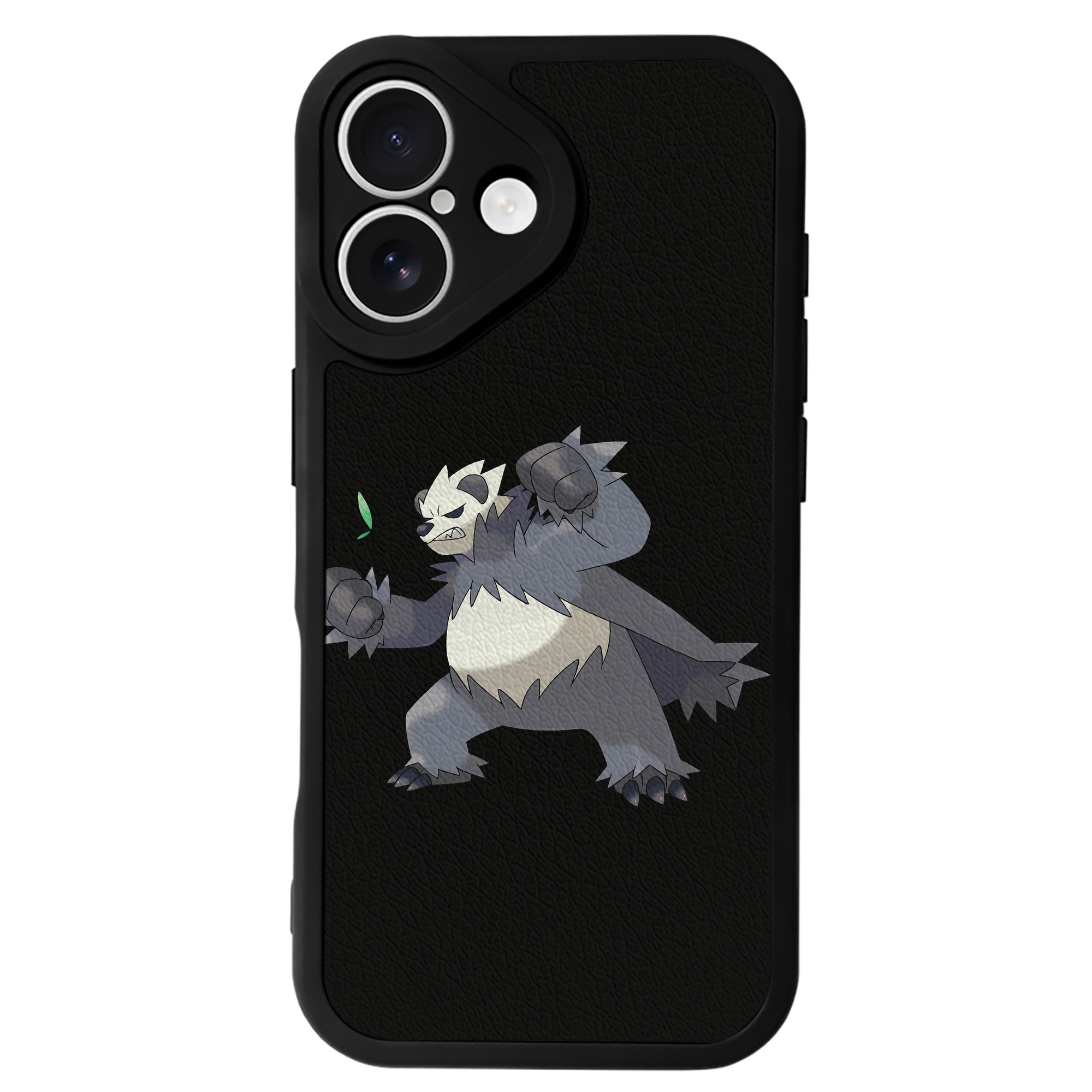 （画像用） ポケットモンスター Pokémon 【iPhone 16シリーズ対応】シリコンスマホケース（レザー調） 材質：シリコン